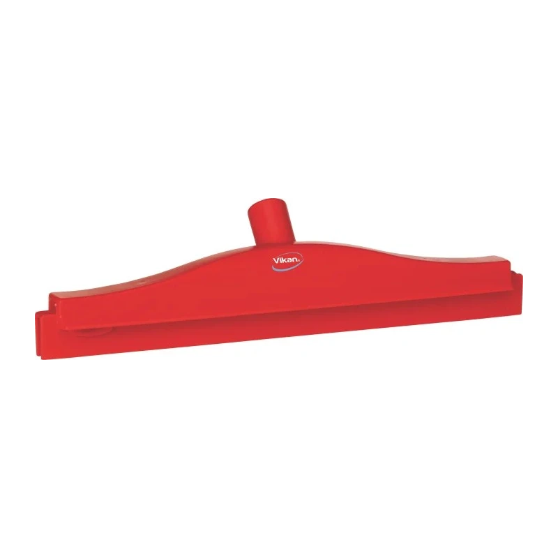 Vikan Red Hygienic Floor Squeegee with Polypropylene Blade 105mm x 70mm x 400mm 77124