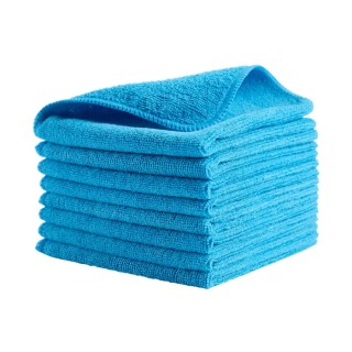 Rubbermaid Commercial Products HYGEN MF R-40 Blue Microfibre Cloths for Wet/Dry Cleaning, 304.8 x 304.8 mm 1820579
