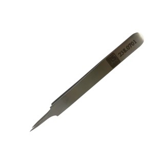 RS PRO 100mm Low Carbon Austenitic Steel Very Sharp Tweezer 238-0701