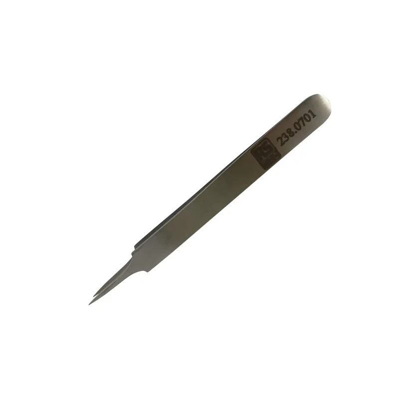 RS PRO 100mm Low Carbon Austenitic Steel Very Sharp Tweezer 238-0701