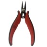 RS PRO Flat Nose Plier Carbon Steel Chrome Finish Insulated Handle 146mm Length 12mm Jaw 238-0752