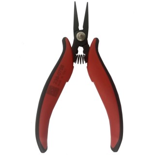 RS PRO Flat Nose Plier Carbon Steel 154mm Length, 25mm Jaw, Insulated Handle 238-0758