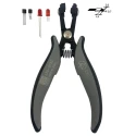 RS PRO 1-Piece Forming Plier Serrated, 150mm Overall Length, ESD Safe, Insulated Handle, Chrome Finish 238-0785