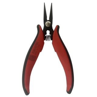 RS PRO Flat Nose Plier Long Smooth Jaw Carbon Steel Chrome Finish 154mm Length 25mm Jaw 238-0760