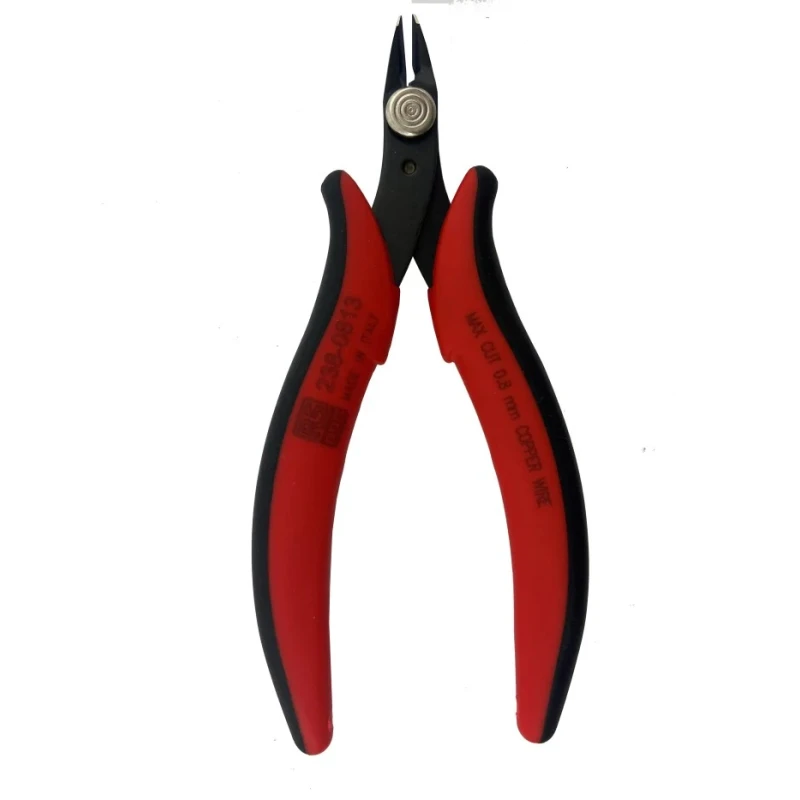 RS PRO Flush Side Cutter Carbon Steel Jaw 132mm Overall Length 10mm Jaw Length 238-0813