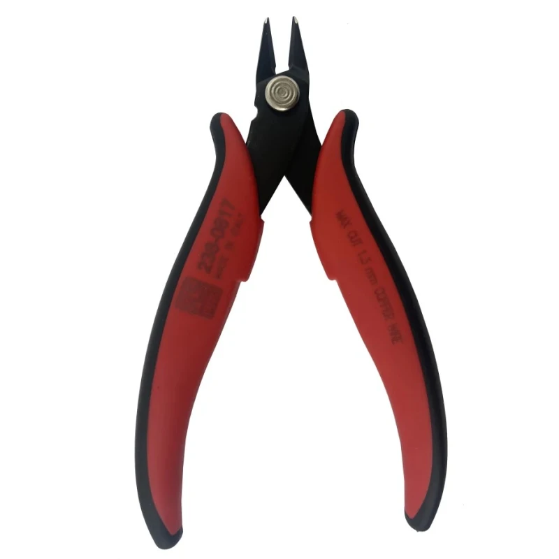 RS PRO Medium Head Flush Side Cutter, Carbon Steel Jaw, Plastic Bi-Material Handle, 138mm Overall Length 238-0817