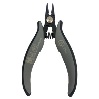RS PRO ESD Safe Flush Side Cutter Carbon Steel Jaw 138mm Length 1.3mm Capacity 238-0822