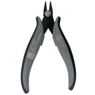 RS PRO ESD Safe Flush Side cutter Carbon Steel Blade, 138mm Overall Length, 5 kg Cutting Force 238-0820