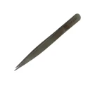 RS PRO Low Carbon Austenitic Steel Flat Serrated Tweezer 120mm 238-0685