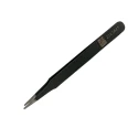 RS PRO 120mm Low Carbon Austenitic Steel Rounded, Flat ESD Safe Tweezer 238-0687