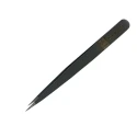 RS PRO Low Carbon Austenitic Steel Ultra Thin 120mm ESD Safe Tweezer 238-0694