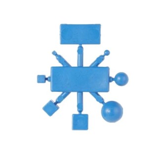 Vikan Polypropylene Plastic Kit for Metal Detection Kit 5 Piece 55mm Length 11113