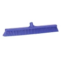Vikan Broom Push Style Purple with Polypropylene Bristles for Dry Areas 65mm Width 610x65x125mm 31998