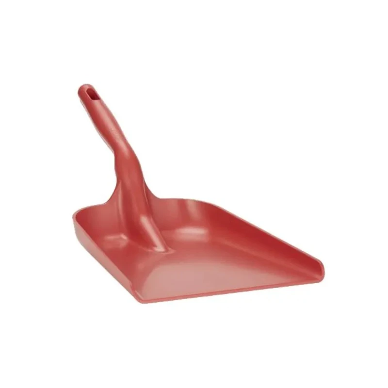 Vikan Ergonomically Designed Metal Detectable Hand Shovel Polypropylene Handle Red 550 mm Handle Length, Blade 327x271 56744