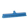 Vikan Blue Broom with Polypropylene Bristles Hard Washing Brush for Wall and Floors 70623