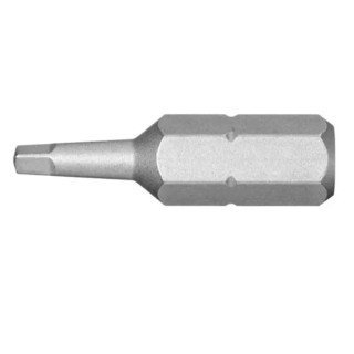 Facom Square Screwdriver Bit, 6.35 mm Drive Size, 76.2 mm Tip Size, 25 mm Overall Length, Square Drive ECAR.103