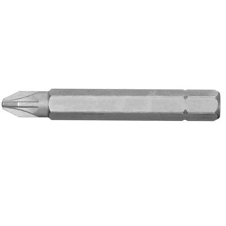 Facom Screwdriver Bit 6.35 mm Tip Pozidriv Drive PZ1 Size 50 mm Overall ED.111