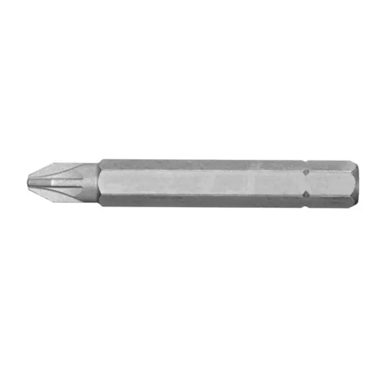 Facom Screwdriver Bit 6.35 mm Tip Pozidriv Drive PZ1 Size 50 mm Overall ED.111