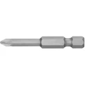 Facom Screwdriver Bit 1/4-6.35 mm Drive Size, PZ3 Titanium Tip, 50 mm Overall Length ED.633T