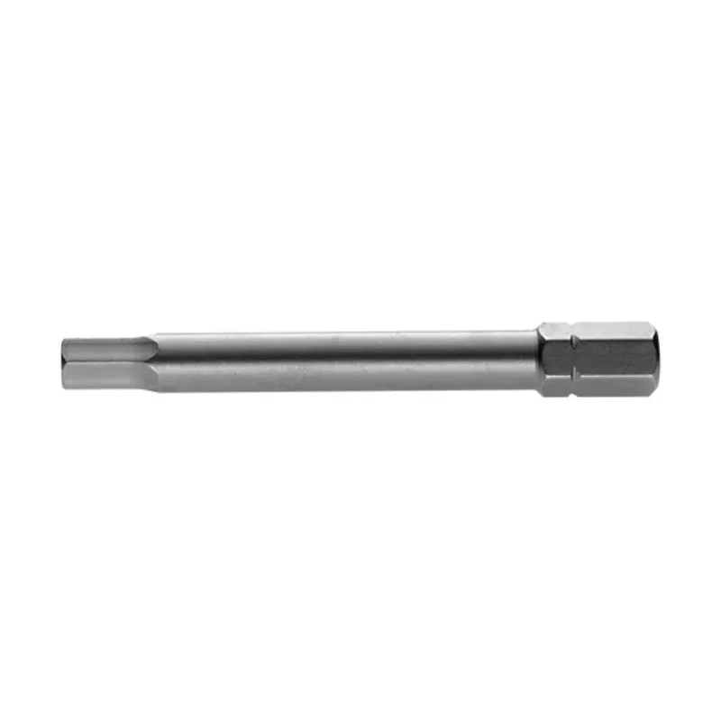 Facom Hex Screwdriver Bit, 7.94 mm Drive Size, 10 mm Hex Head, 70 mm Overall Length EH.210L