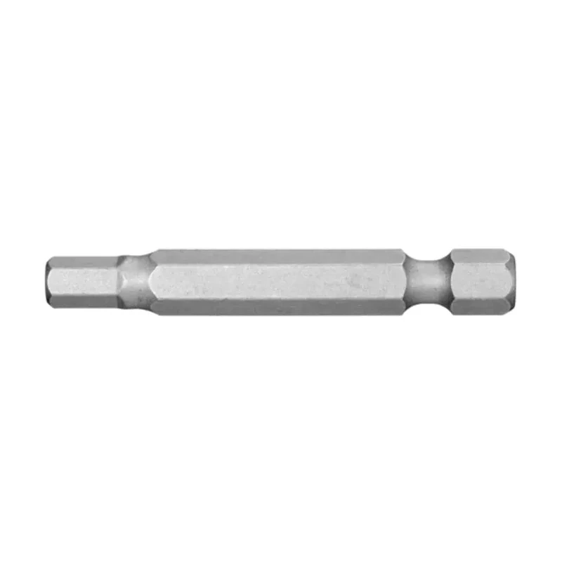 Facom Hex Screwdriver Bit 6 mm Size, 6.35 mm Drive Size, Hex Drive, 50 mm Length EH.606