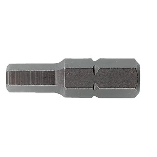 Facom Hex Screwdriver Bit 8 mm Tip, 7.94 mm Hex Drive, 30 mm Overall Length ENH.208