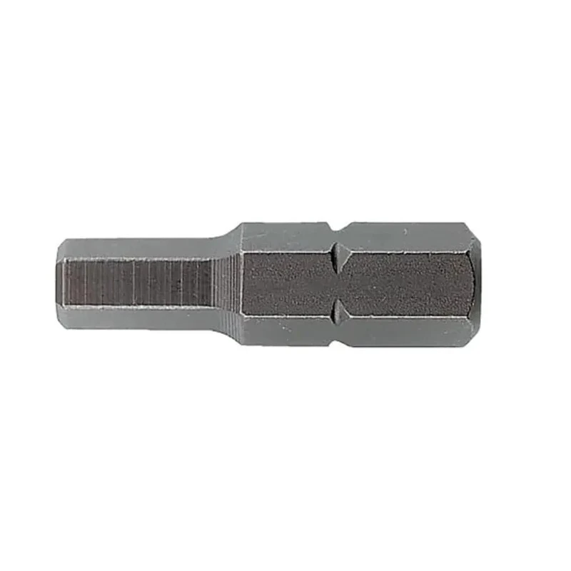 Facom Hex Screwdriver Bit, 7.94 mm Drive Size, 5 mm Tip, Hex Drive Type, 30 mm Overall Length ENH.205