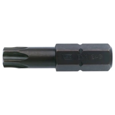 Facom Screwdriver Bit 7.87 mm Drive Size T50 Tip Hex Drive, 35 mm Overall Length ENX.250