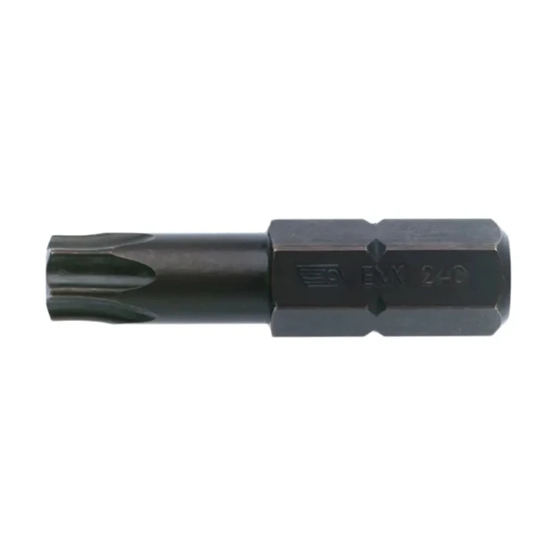 Facom Screwdriver Bit 7.87 mm Drive Size T50 Tip Hex Drive, 35 mm Overall Length ENX.250