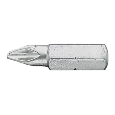 Facom Screwdriver Bit PH1 Size, 5/16 in Drive, 32 mm Overall Length EP.201