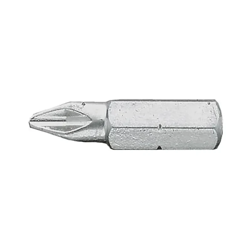 Facom Screwdriver Bit PH1 Size, 5/16 in Drive, 32 mm Overall Length EP.201