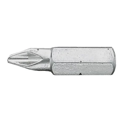Facom Screwdriver Bit, Phillips Drive, 5/16 in Tip, PH2 Size, 32 mm Overall Length EP.202