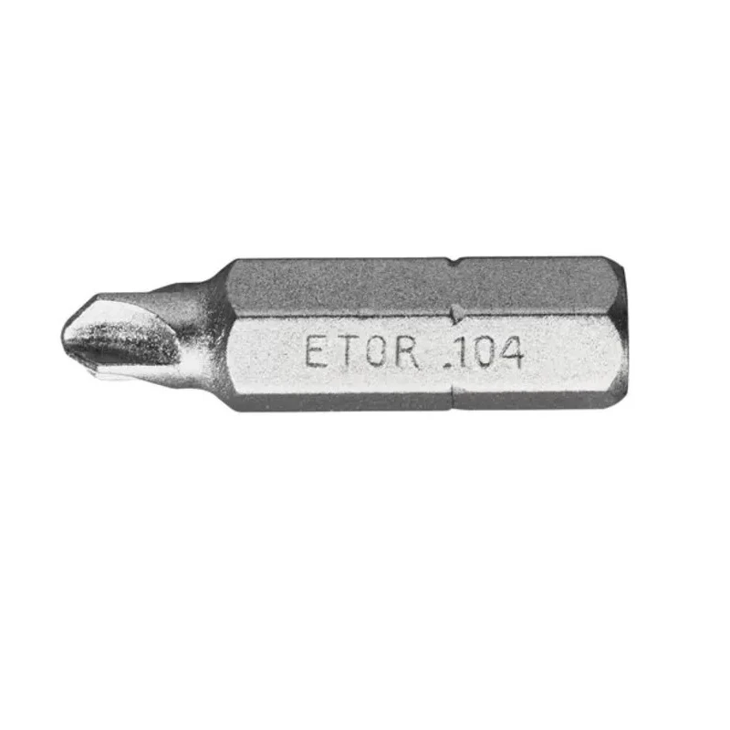 Facom Screwdriver Bit, 6.35 mm Drive Size, 1 mm Tip Size, Hex Drive, 25 mm Overall Length ETOR.101
