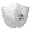 JSP F600 Series FFP2 Disposable Face Mask Flat Fold 40 Per Pack White Protective Respirator