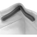 JSP F600 Series FFP2 Disposable Face Mask Flat Fold 40 Per Pack White Protective Respirator 