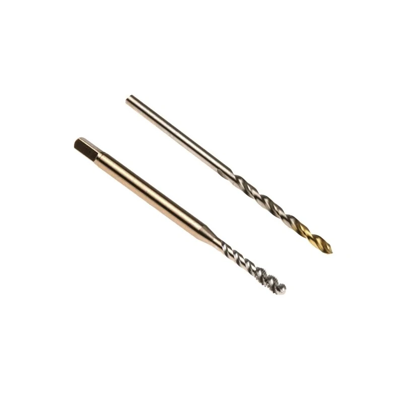 Dormer Tap & Drill Set M3 Thread Spiral Flute Machine Tap High Speed Steel Tin Coated L001EX00M3XA002