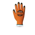 Traffi General Handling Gloves Black, Orange Elastane, HPPE, Polyamide, Polyurethane Coating Size 6 TG3010