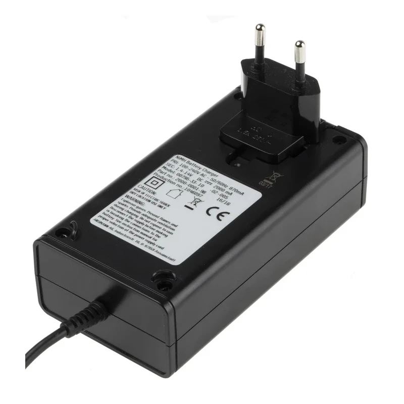 RS PRO Battery Pack Charger For 14V, 1.4 V, NiCd, NiMH 2000 mA, Battery Pack with UK, US, EU, AUS Plug 173-5593