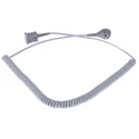 SCS ESD Grounding Cord Dual Conductor Coil Cord 5ft Coiled 1Mohm Resistor 2360R