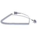 SCS ESD Grounding Cord Dual Conductor Coil Cord 5ft Coiled 1Mohm Resistor 2360R