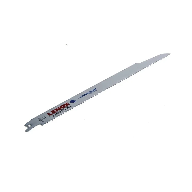 Lenox Reciprocating Saw Blade Bi-Metal 5-Piece Set 305 mm Length 19 mm Width 1.3 mm Thickness 6 Teeth Per Inch 20585156R