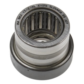 INA Needle Roller Bearing 17 mm ID, 26 mm OD, 25 mm Race Width, Sealed Cage Sheet Steel NKX17-Z-XL