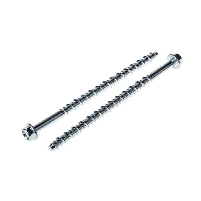 RS PRO Zinc Plated Steel Hexagon Flange Head Anchor Bolt 8 mm Thread Size x 130 mm Length 6 mm Drill Diameter 174-3311