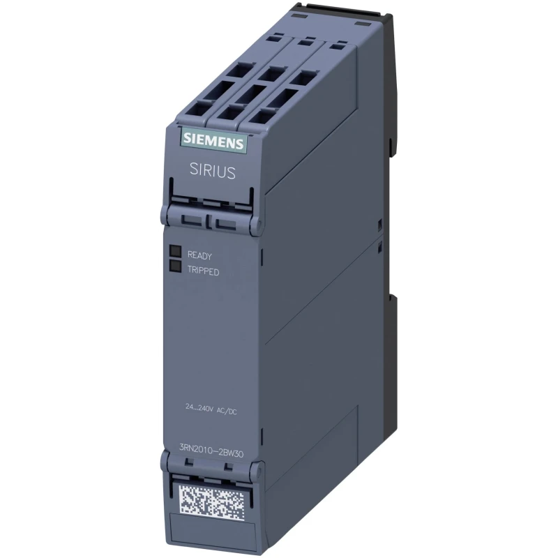 Siemens Monitoring Relay DPDT DIN Rail 0V AC 0 V AC 3RN2010-2BW30