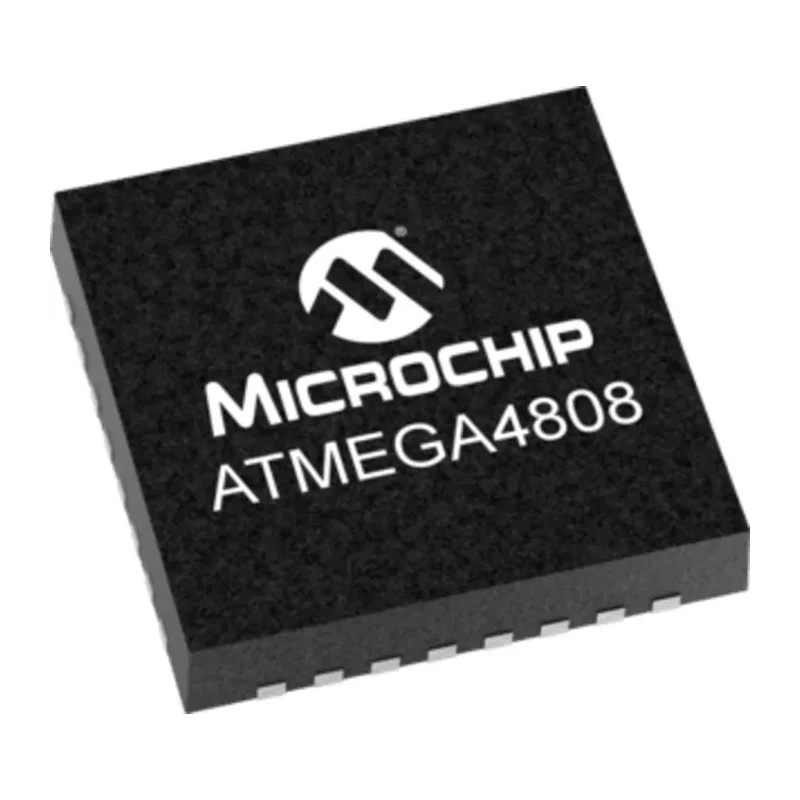 Microchip 8 bit AVR ATmega Microcontroller 20 MHz 48kB FLASH 32-Pin QFN ATmega4808-MFR