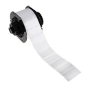 Brady White Die-Cut Polyester Label Roll 50.8 mm Width, 25.4 mm Length, 1500 Labels Per Roll B33-17-423