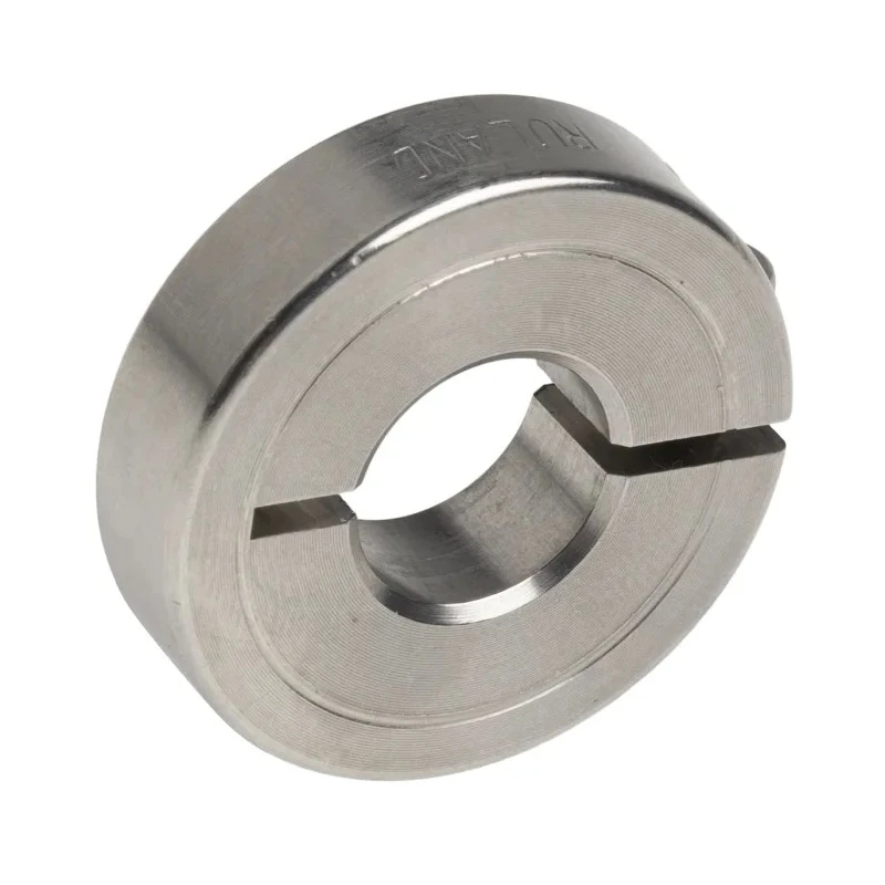 Ruland One-Piece Stainless Steel Shaft Collar, Clamp Screw Fastening, Bore 12 mm, OD 30 mm, Width 8 mm ENCL30-12MM-SS