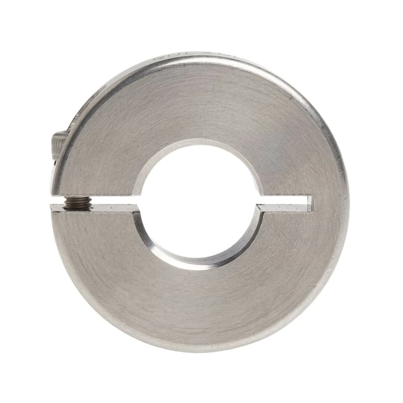 Ruland One-Piece Stainless Steel Shaft Collar, Clamp Screw Fastening, Bore 12 mm, OD 30 mm, Width 8 mm ENCL30-12MM-SS