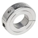 Ruland Two Piece Aluminium Shaft Collar, Clamp Screw Fastening, Bore 10mm, Outside Diameter 20mm, Width 5.5mm ENSP20-10MM-A