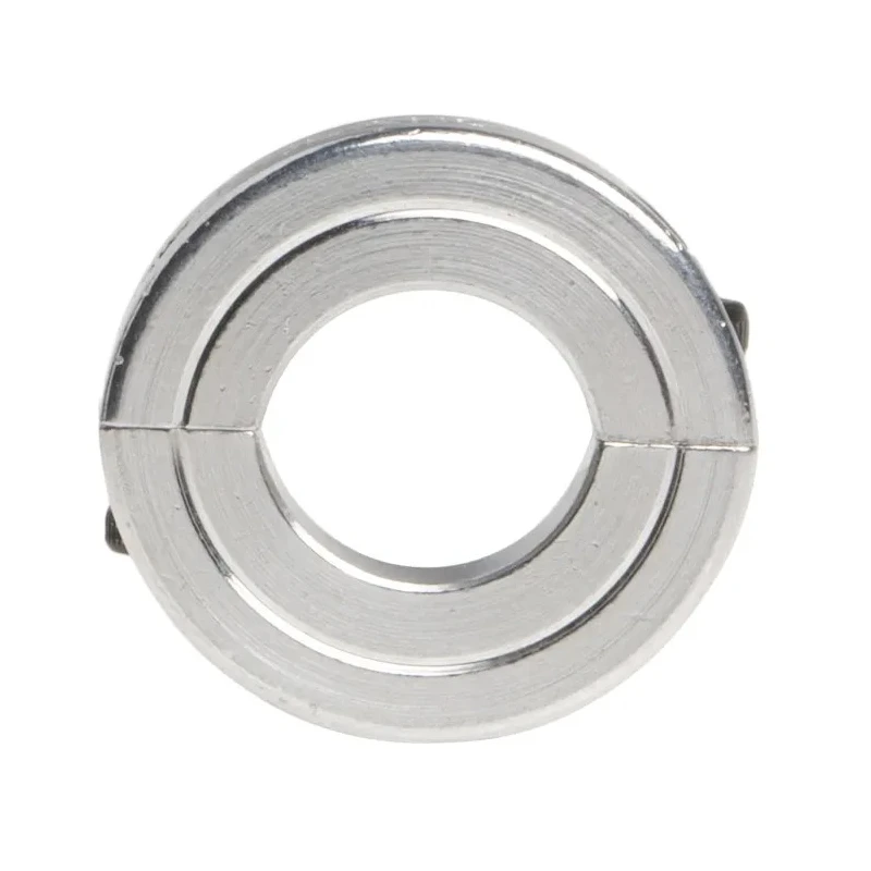 Ruland Two Piece Aluminium Shaft Collar, Clamp Screw Fastening, Bore 10mm, Outside Diameter 20mm, Width 5.5mm ENSP20-10MM-A